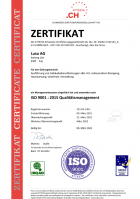 Zertifikat ISO 9001